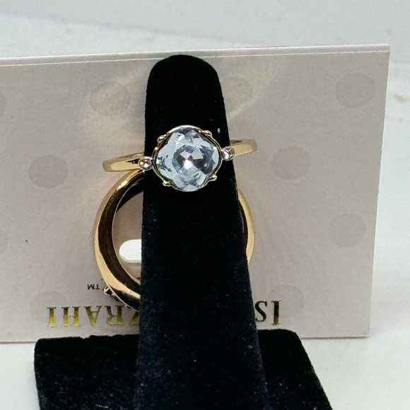 Isaac Mizrahi Set of 3 Statement Ring SZ 8 - Picture 7 of 10